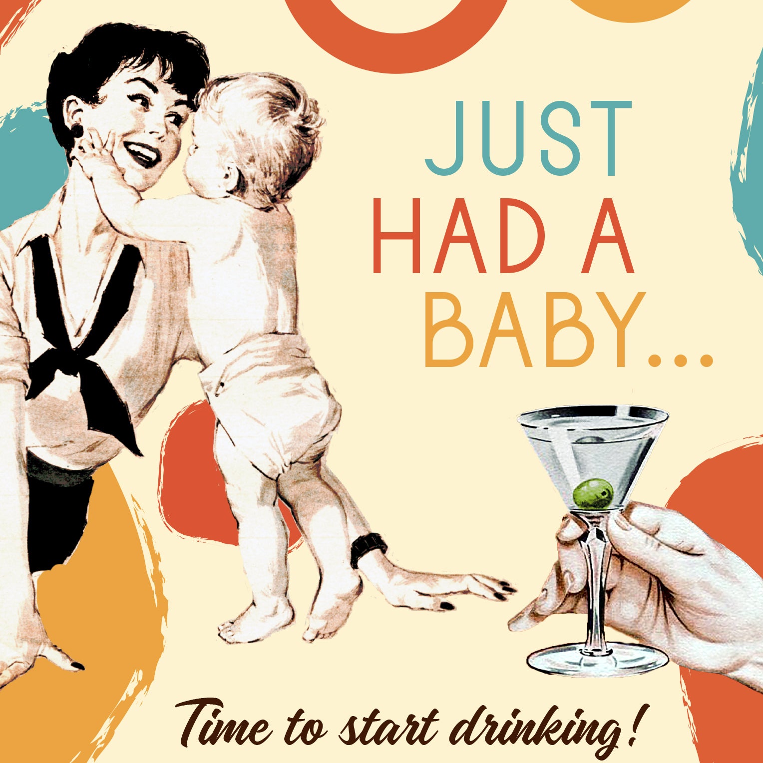 BABY START DRINKING