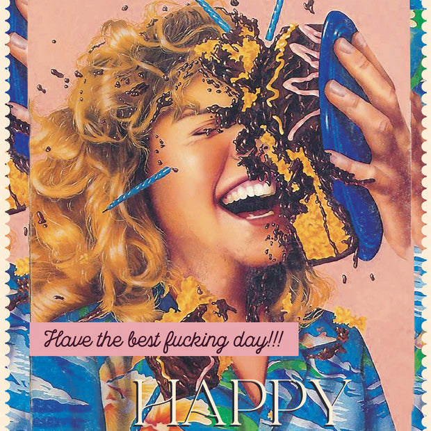 CAKE IN YOUR FACE! girl