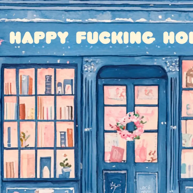 French Bldg Holidays christmas card