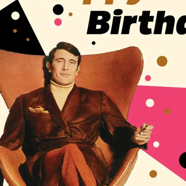 COOL MAN birthday card for men