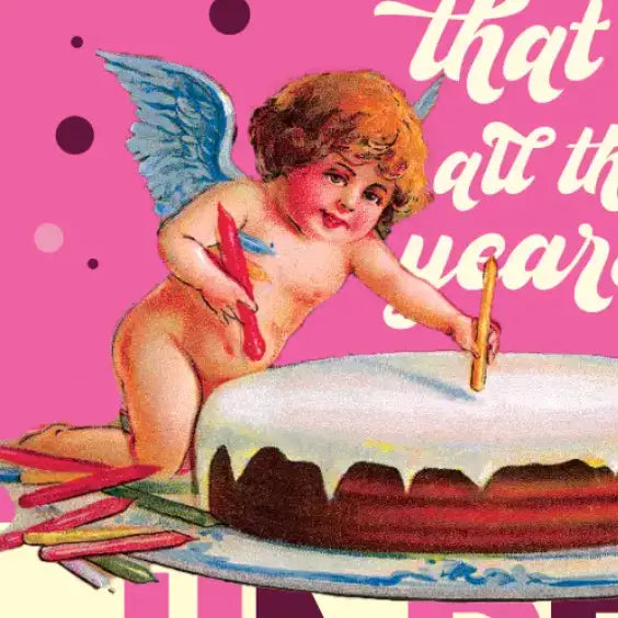 ESCAPING THE VAGINA birthday card