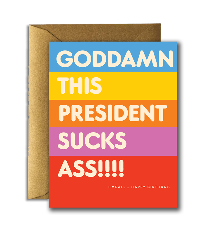 THIS PRESIDENT SUCKS