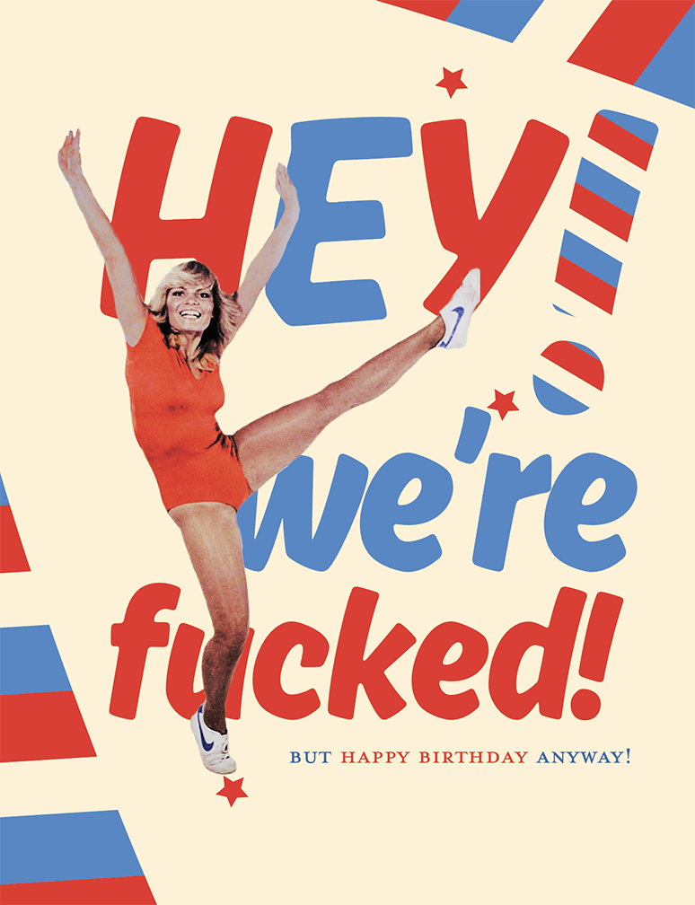 STILL PRESIDENT? funny political birthday card