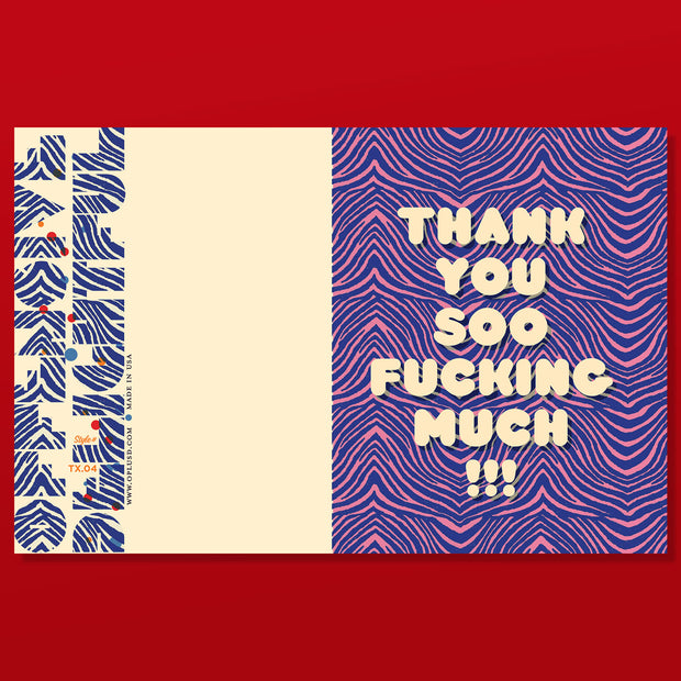 ZEBRA THANK YOU!