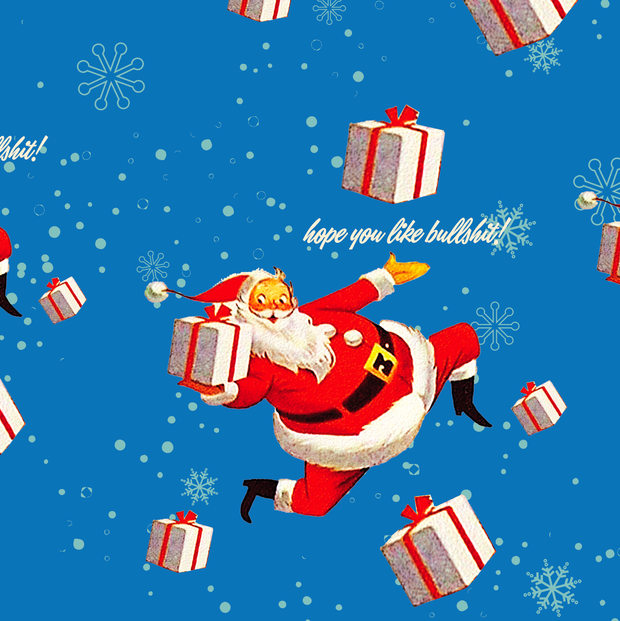 giftwrap bullshit santa