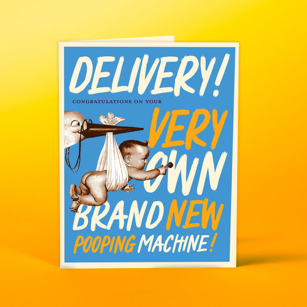 BB04 DELIVERY BLUE - Offensive+Delightful Cards