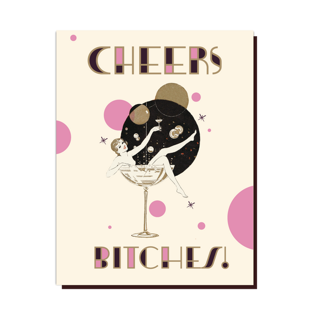 DR02 CHEERS pink - Offensive+Delightful Cards