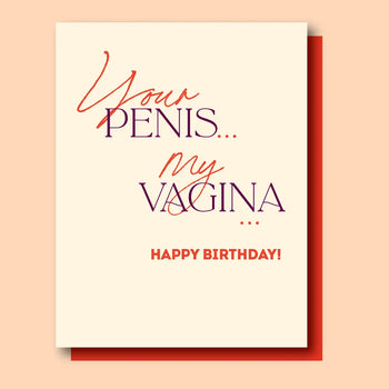 YOUR PENIS BDAY birthday, love and sex