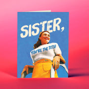 SISTER TITS - Blue