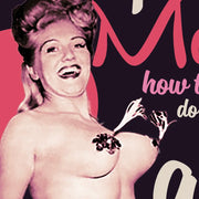 HEY MAMA birthday card