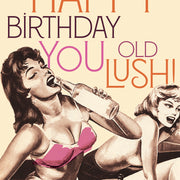 LUSH birthday card