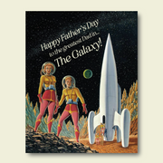 GALAXY DAD father's day card