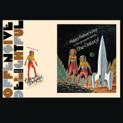 GALAXY DAD father's day card