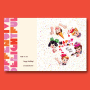 LITTLE SHIT! pink birthday