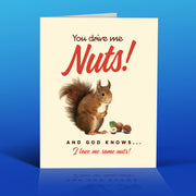 NUTS love card
