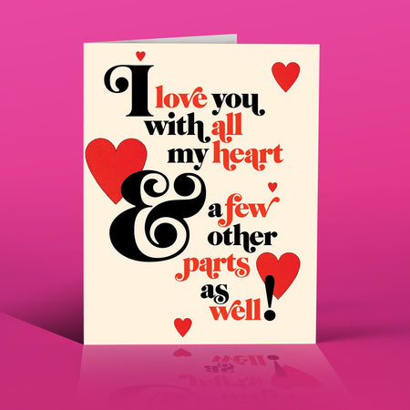 YOUR PARTS love card