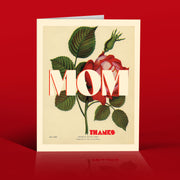 MOM ROSE thanks mother's day card