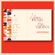 PENIS VAGINA BDAY birthday, love and sex