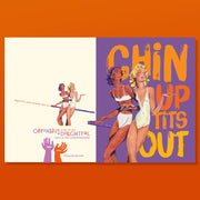 CHIN UP GIRLS girls card