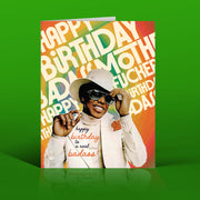 BADASS BIRTHDAY MAN birthday card