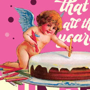 ESCAPING THE VAGINA birthday card