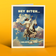 HEY BITCH! jesus unicorn