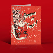 JOYOUS AF!!! christmas card
