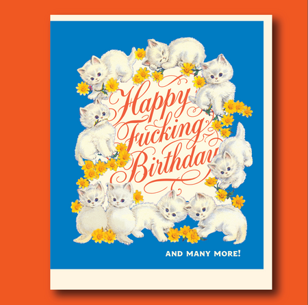 KITTENS BIRTHDAY MORE!