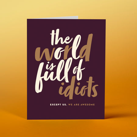 FN03 World is full of Idiots - Offensive+Delightful Cards