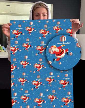 giftwrap bullshit santa